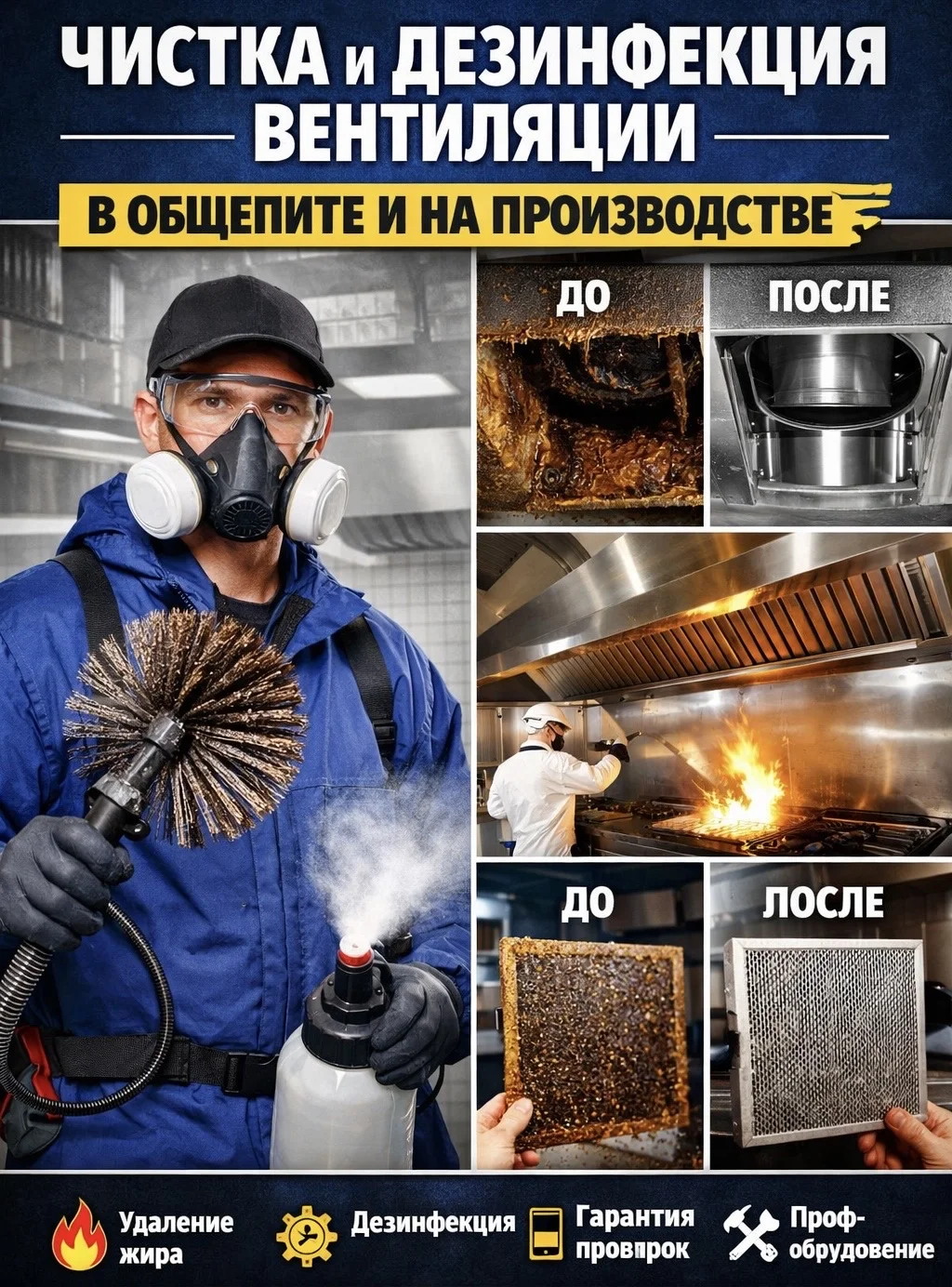 Чистка систем вентиляции - изображение 1