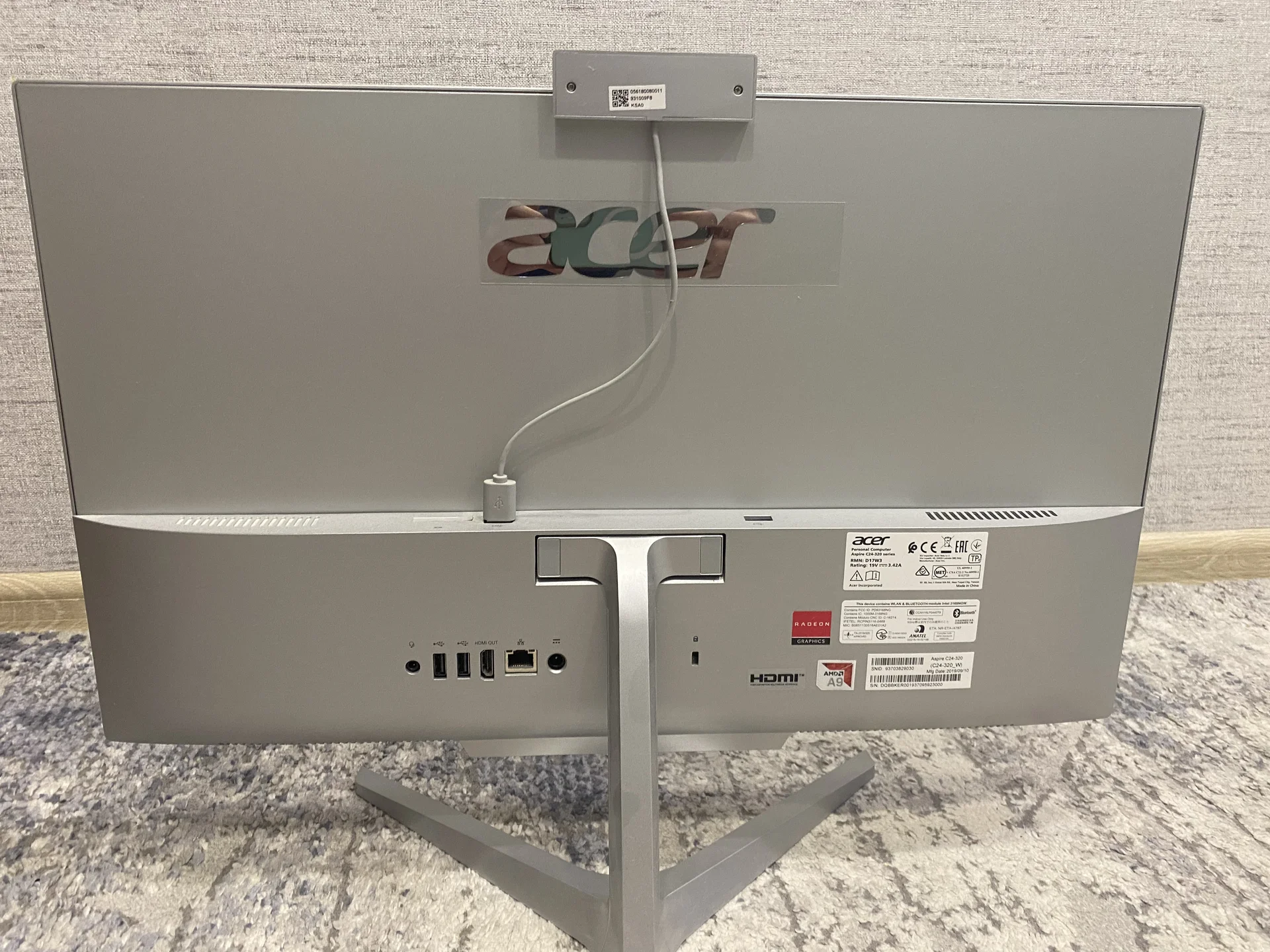 Моноблок Acer aspire c24 320 - миниатюра 2