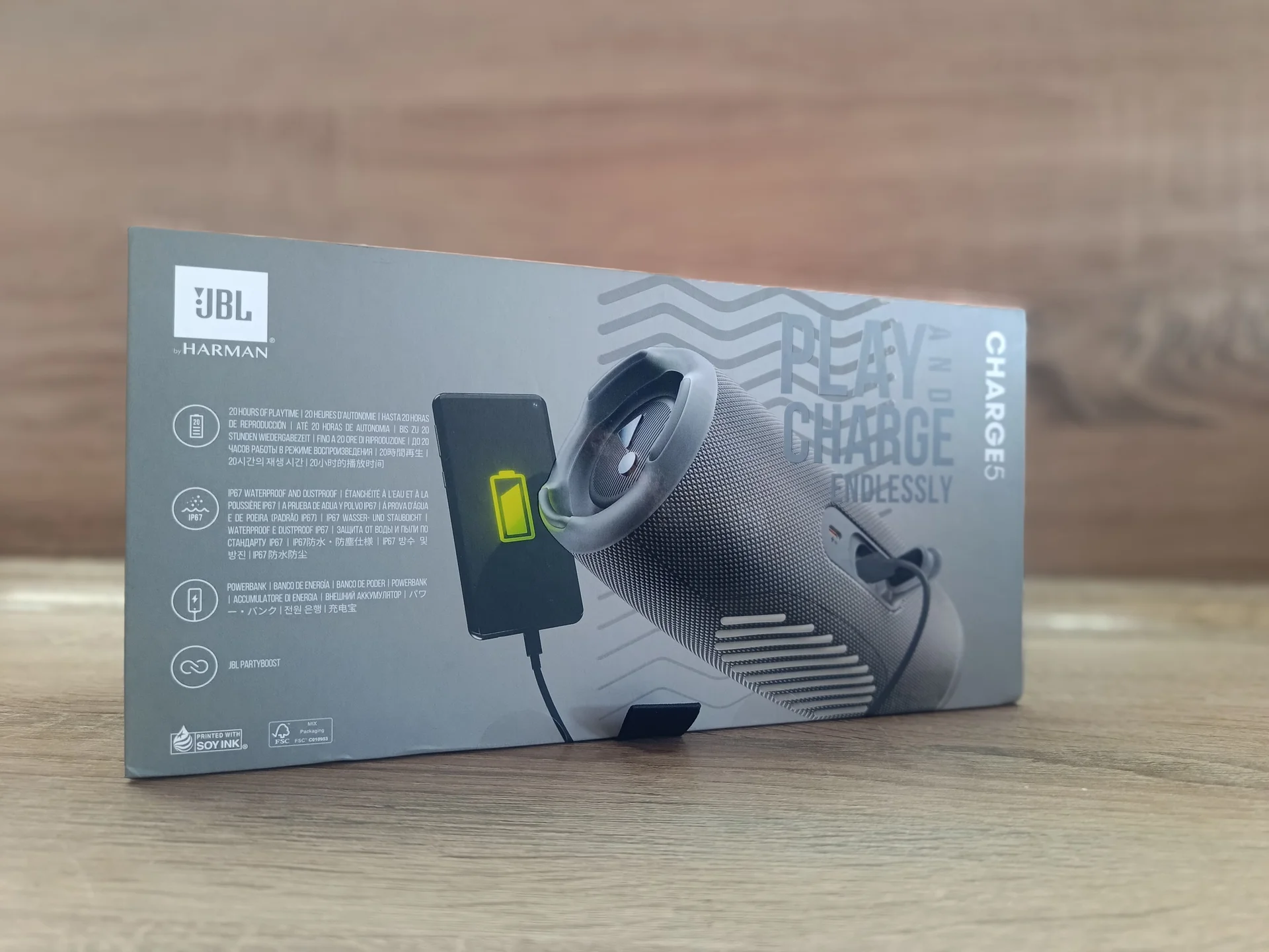 Jbl charge 5. Новая. - миниатюра 2