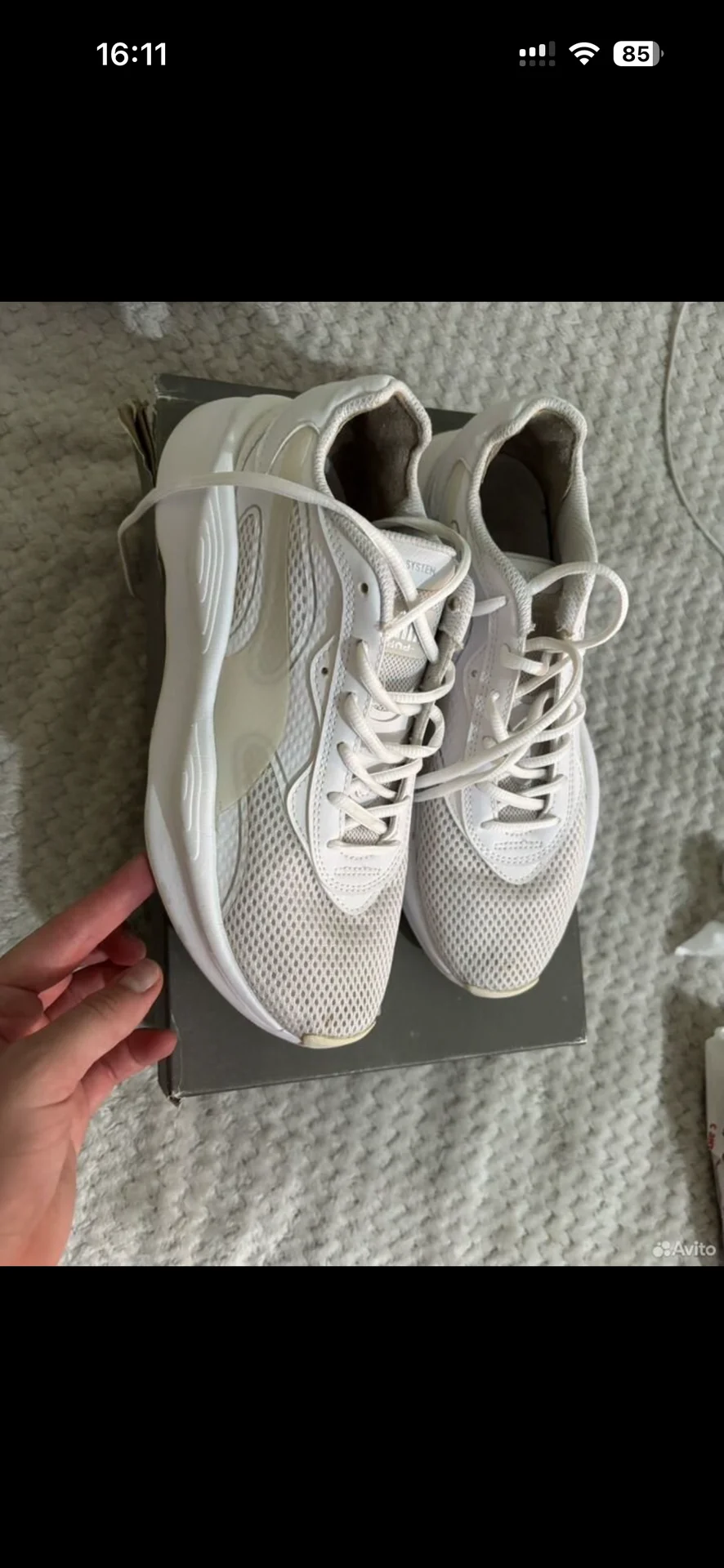 Кроссовки Puma, оригинал. Размер 38,5. - изображение 1