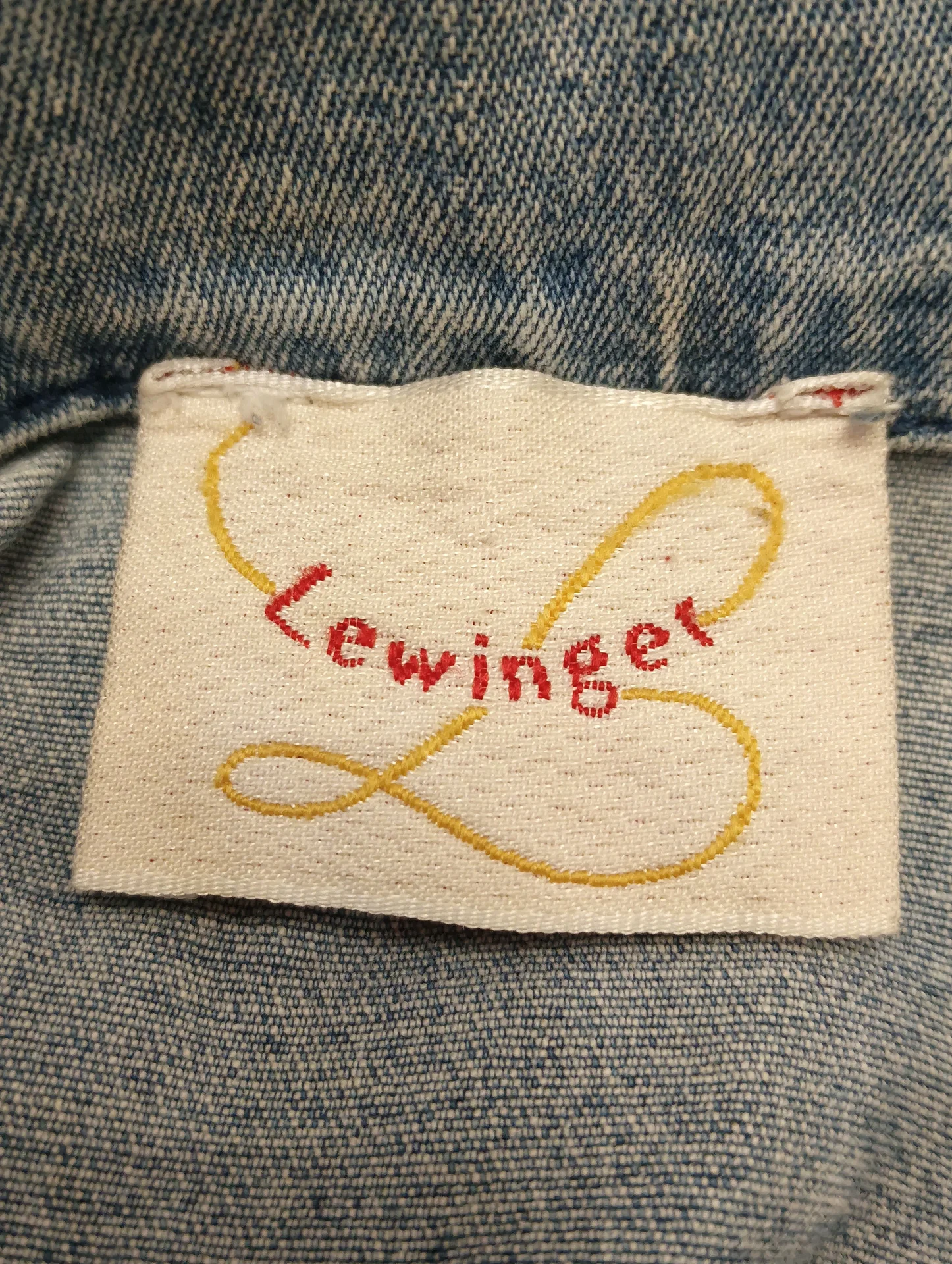 Джинсовая куртка Lewinger - миниатюра 3