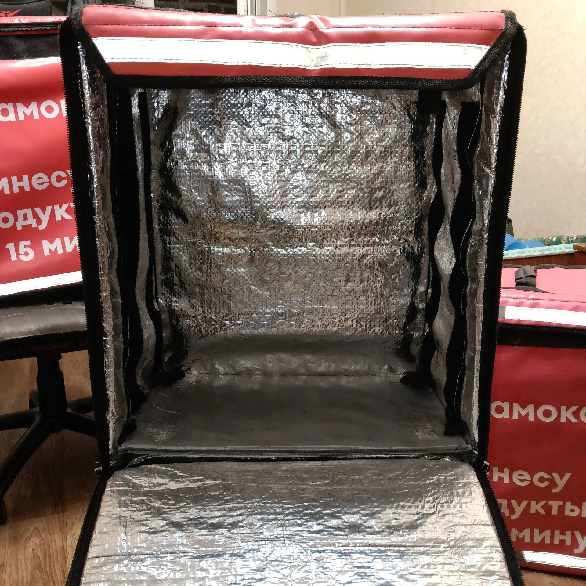 сумка (короб) курьера самокат - миниатюра 8