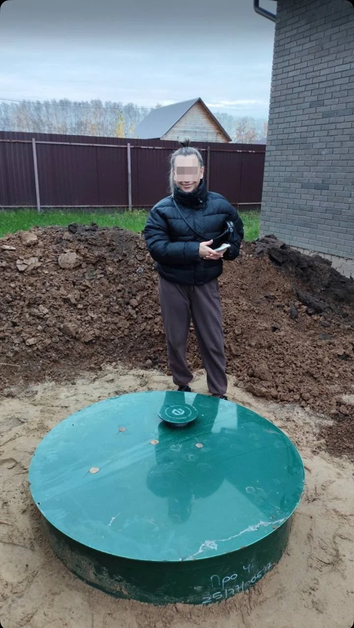 Монтаж септиков под ключ в Московской области - миниатюра 3