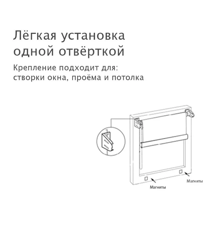 Рулонные шторы - миниатюра 3