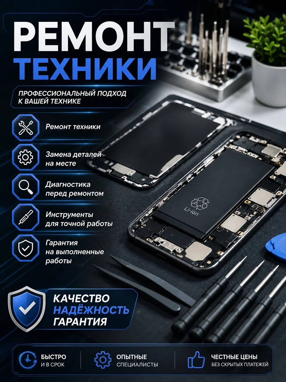 Ремонт смартфонов, компьютеров и ноутбуков - изображение 1