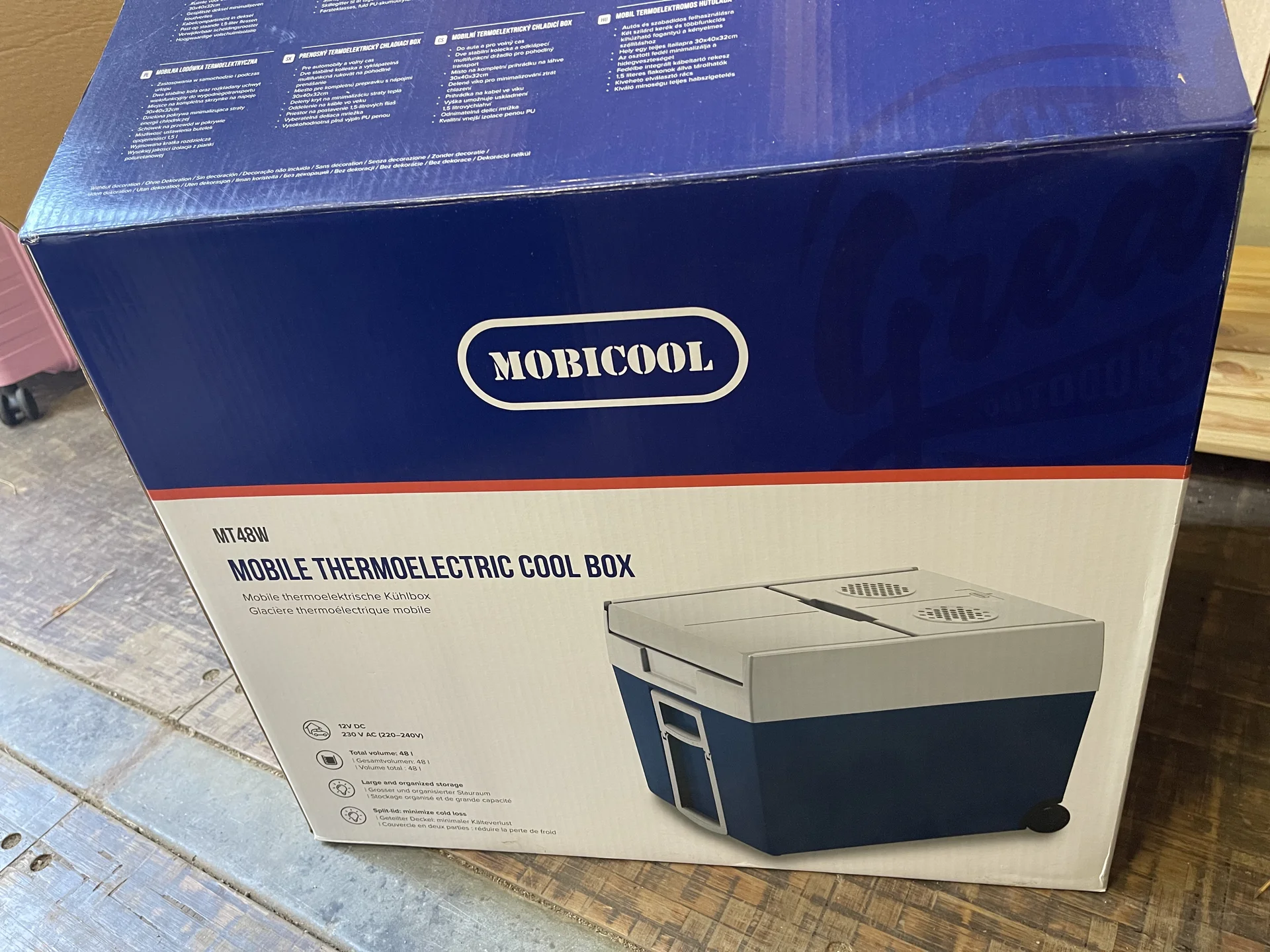 Холодильник автомобильный mobicool mt48w - изображение 1