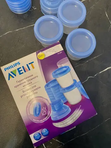 Контейнеры для грудного молока Avent