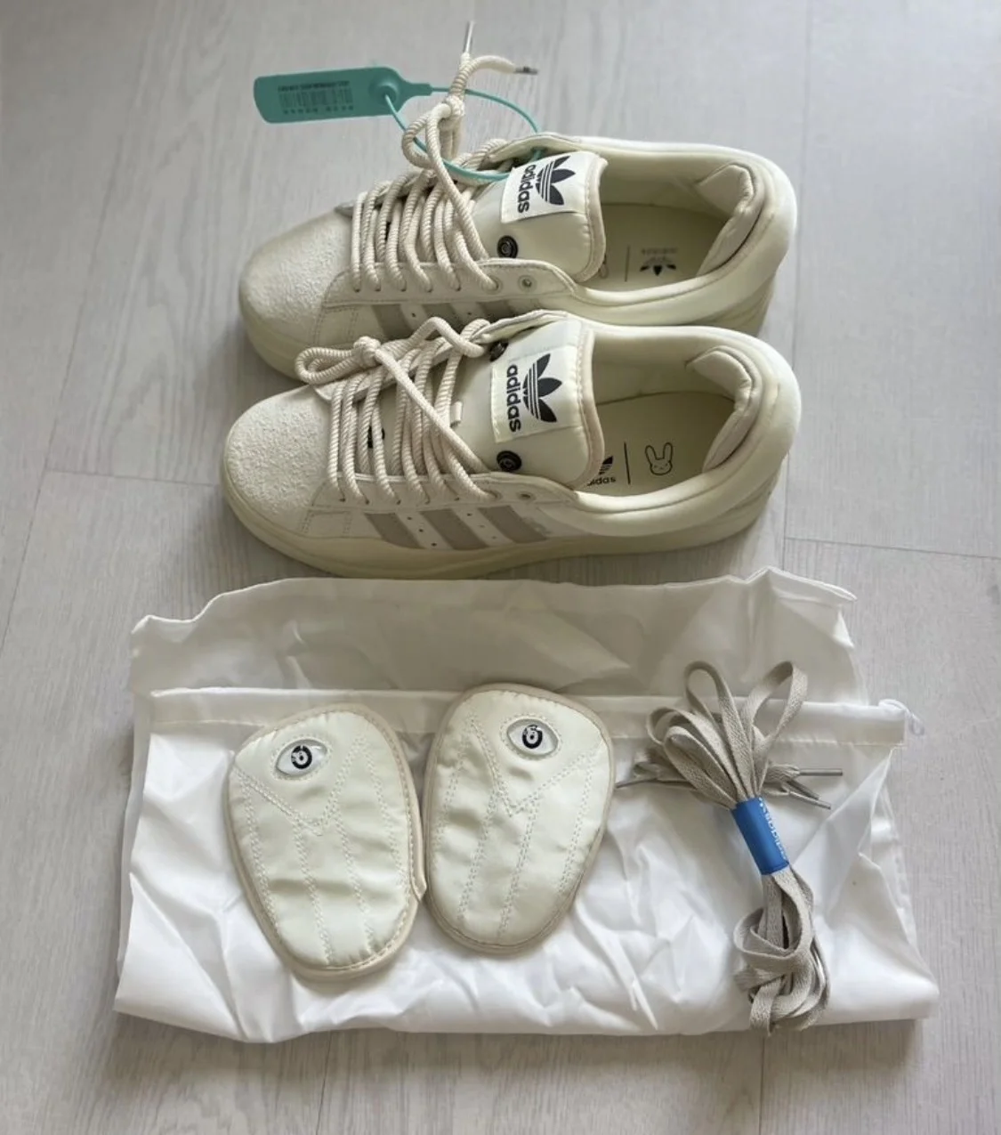 Кроссовки женские 40 размер adidas bad banny - миниатюра 6