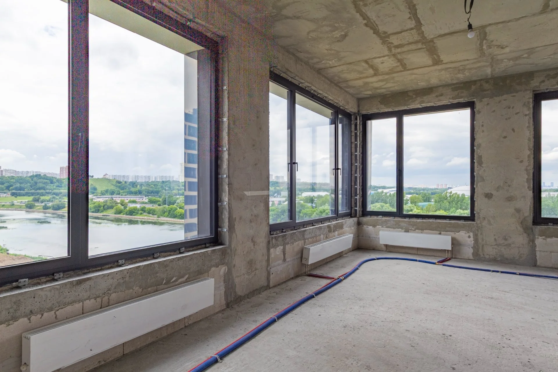 Панорамная квартира 137 м² с видом на Москву-реку в ЖК «Остров» | Первая линия