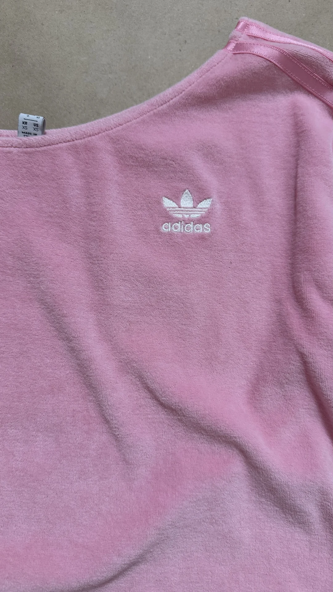 велюровый топ adidas - миниатюра 4