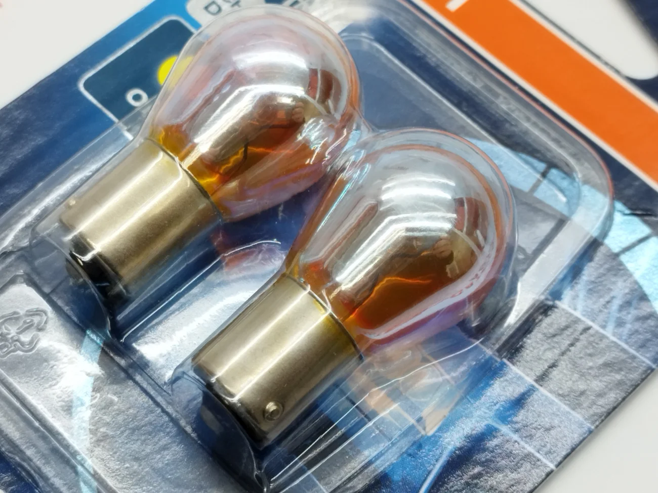 Лампа пер. указателя поворота. PY21W. Osram Diadem Chrome. Лада Веста. - миниатюра 2