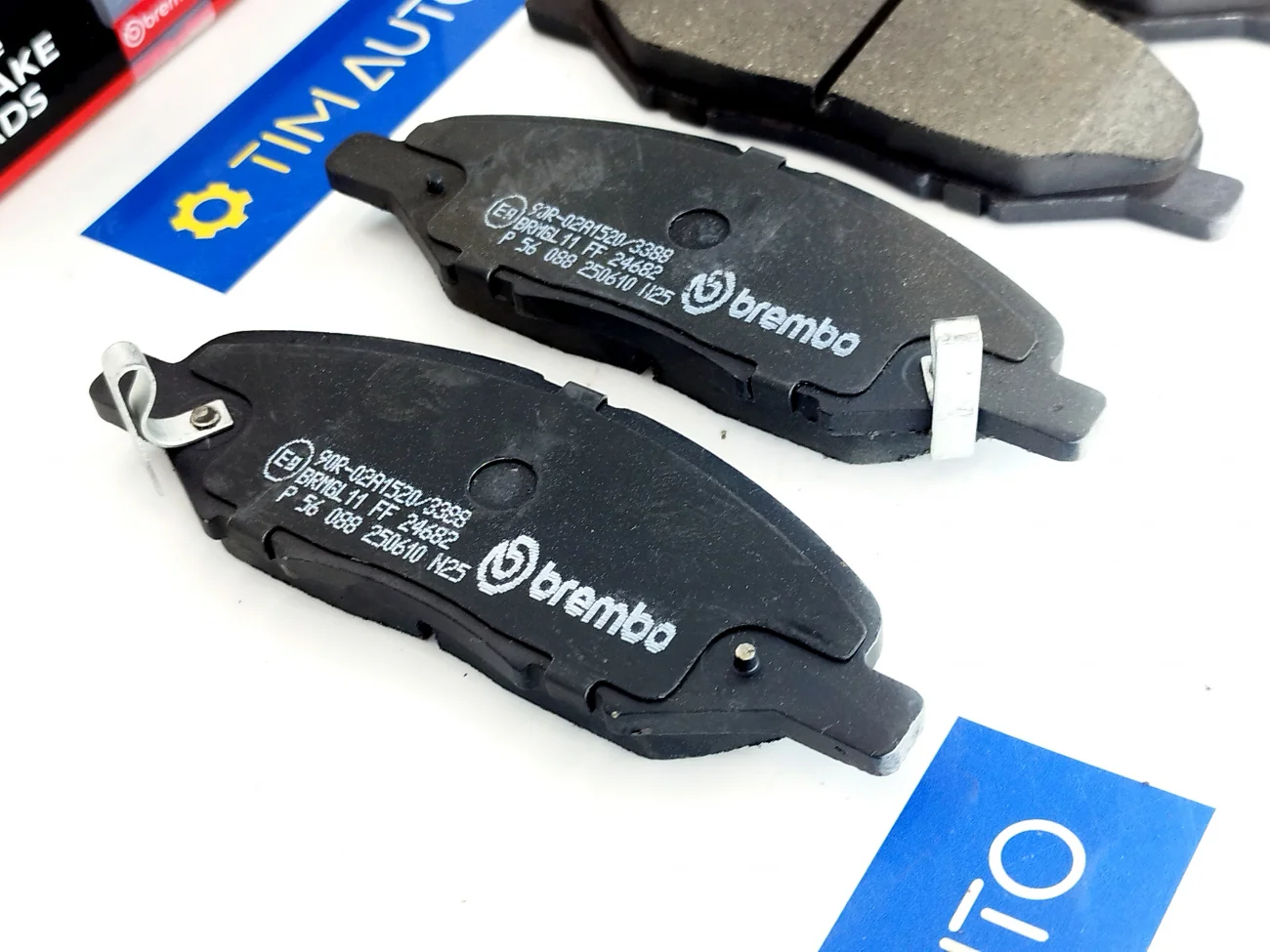Колодки переднего тормоза комплект Лада Веста NG / FL. Brembo. - миниатюра 3