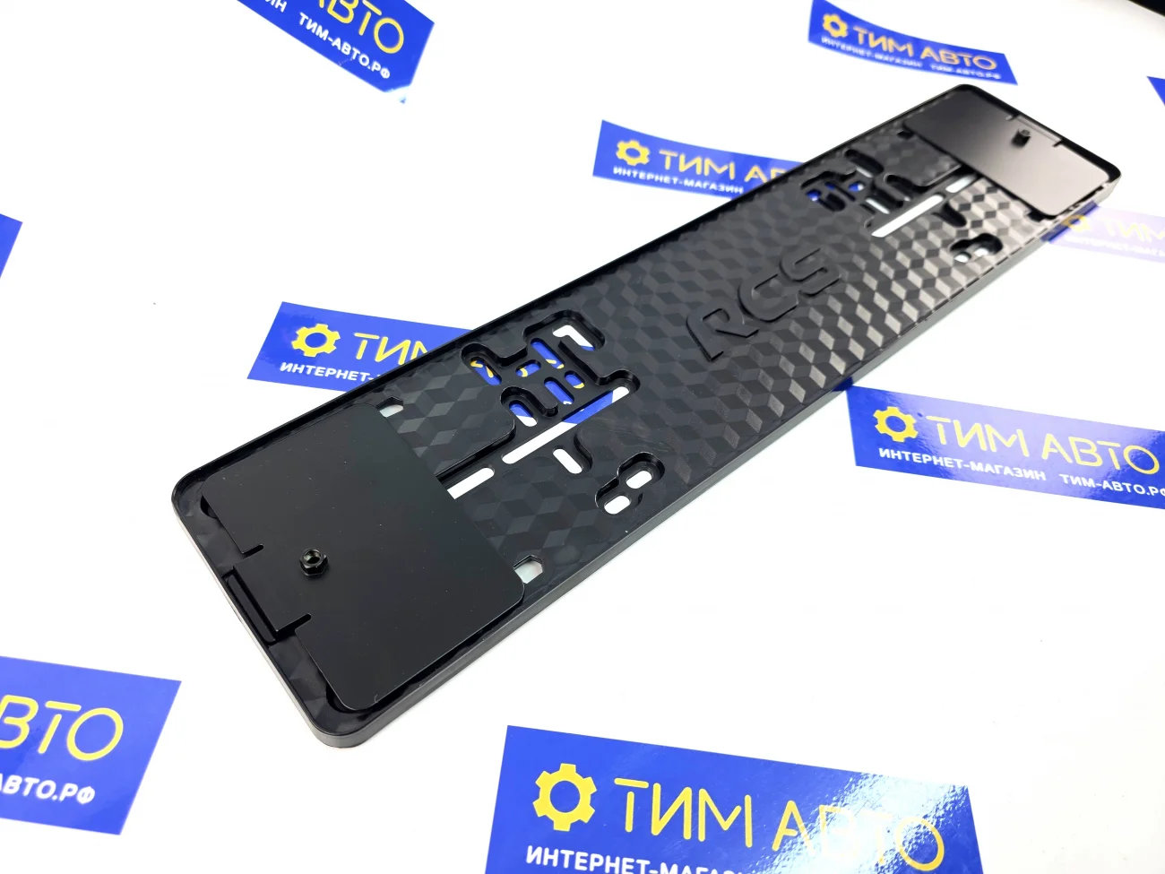 Рамка номера магнитная на 6 магнитов LIGHT. RCS - изображение 1