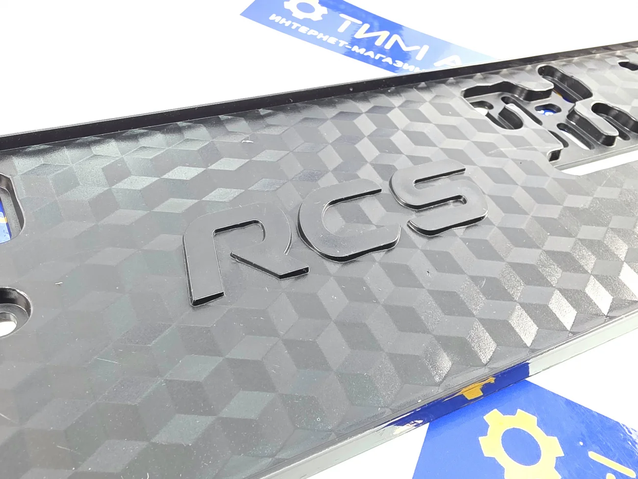 Рамка номера магнитная на 6 магнитов LIGHT. RCS - миниатюра 6