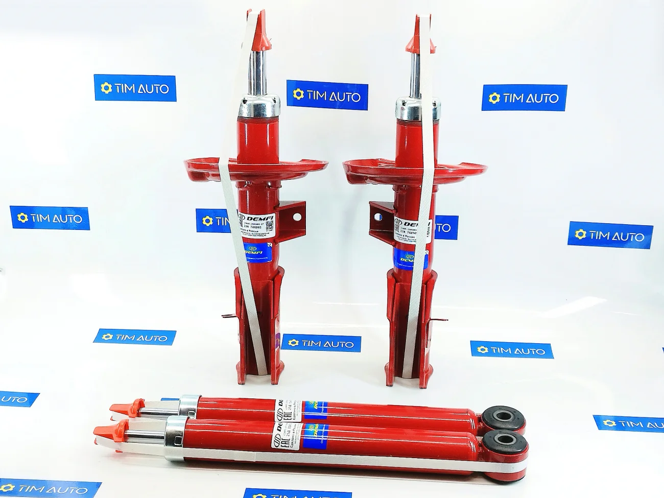 Амортизатор задней подвески газонаполненный Веста. DEMFI Premium. Без Занижения. - миниатюра 5