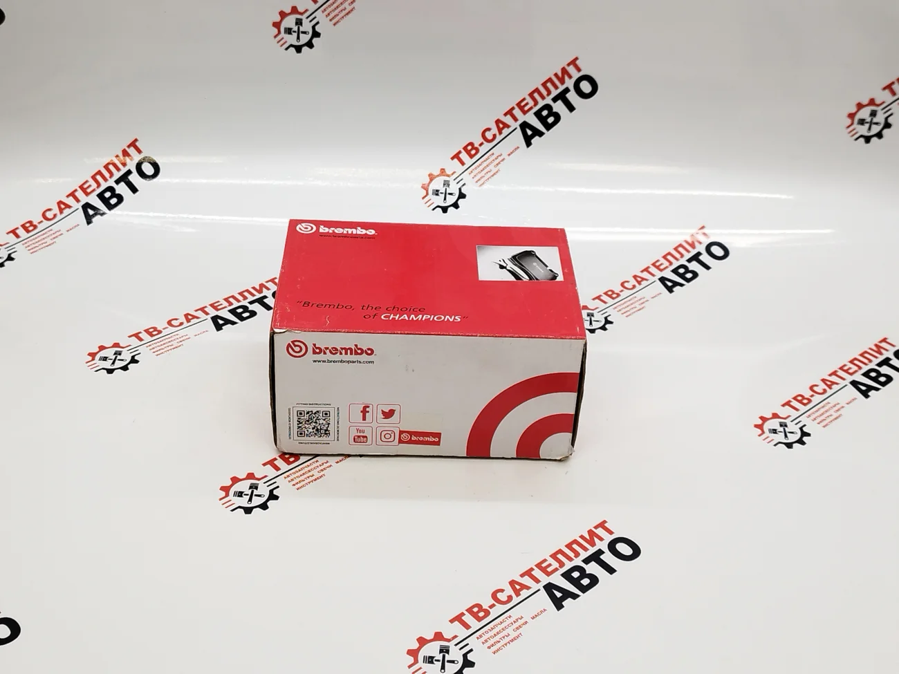 Колодки переднего тормоза комплект Лада Веста Спорт. Brembo. - миниатюра 4