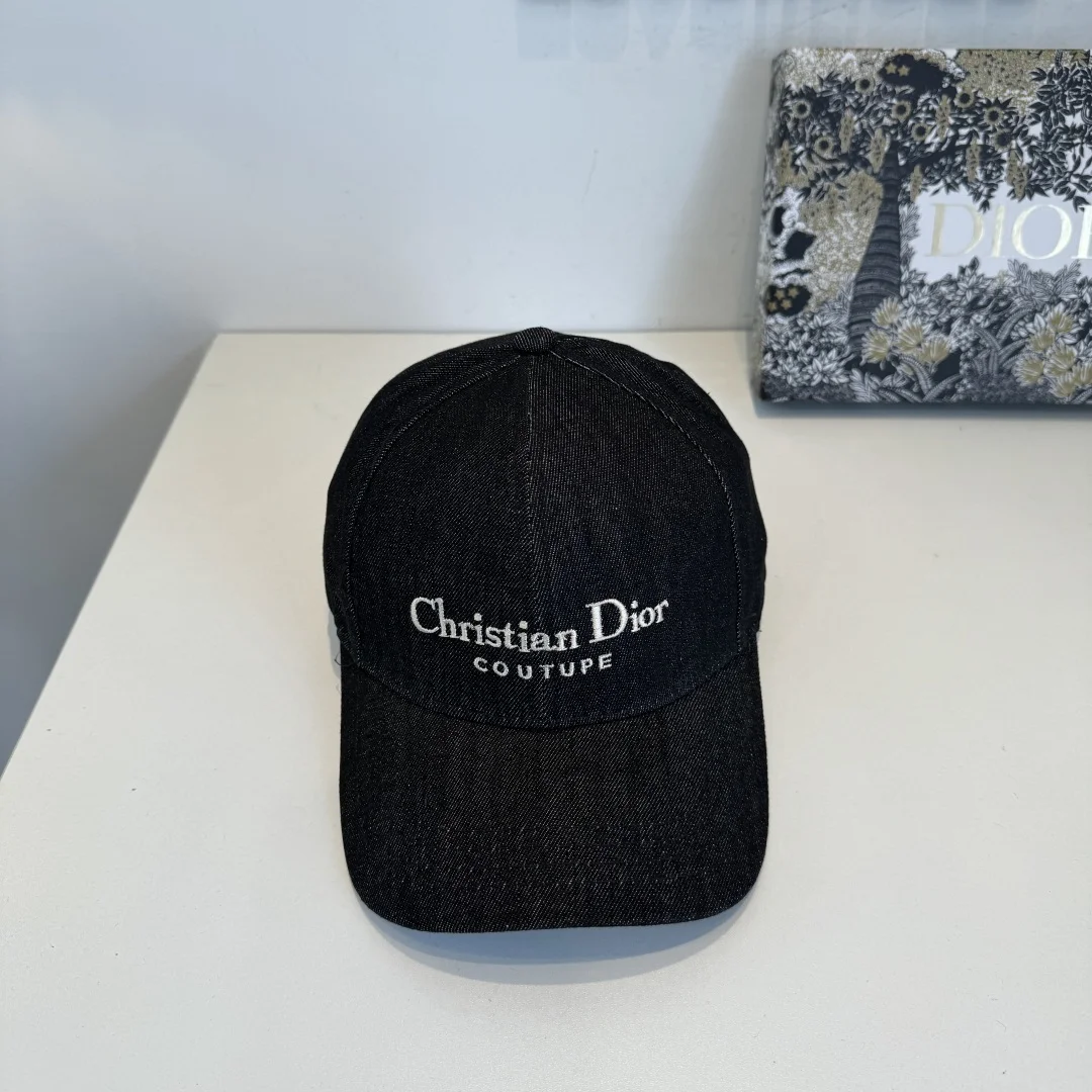 Черная кепка Christian Dior - изображение 1