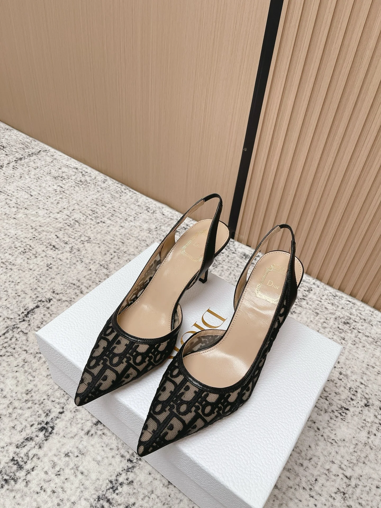 Женские туфли Dior Adiorable черные - изображение 1