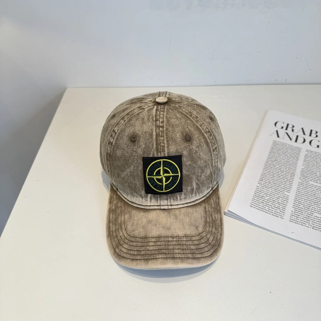 Кепка Stone Island серая винтаж - изображение 1