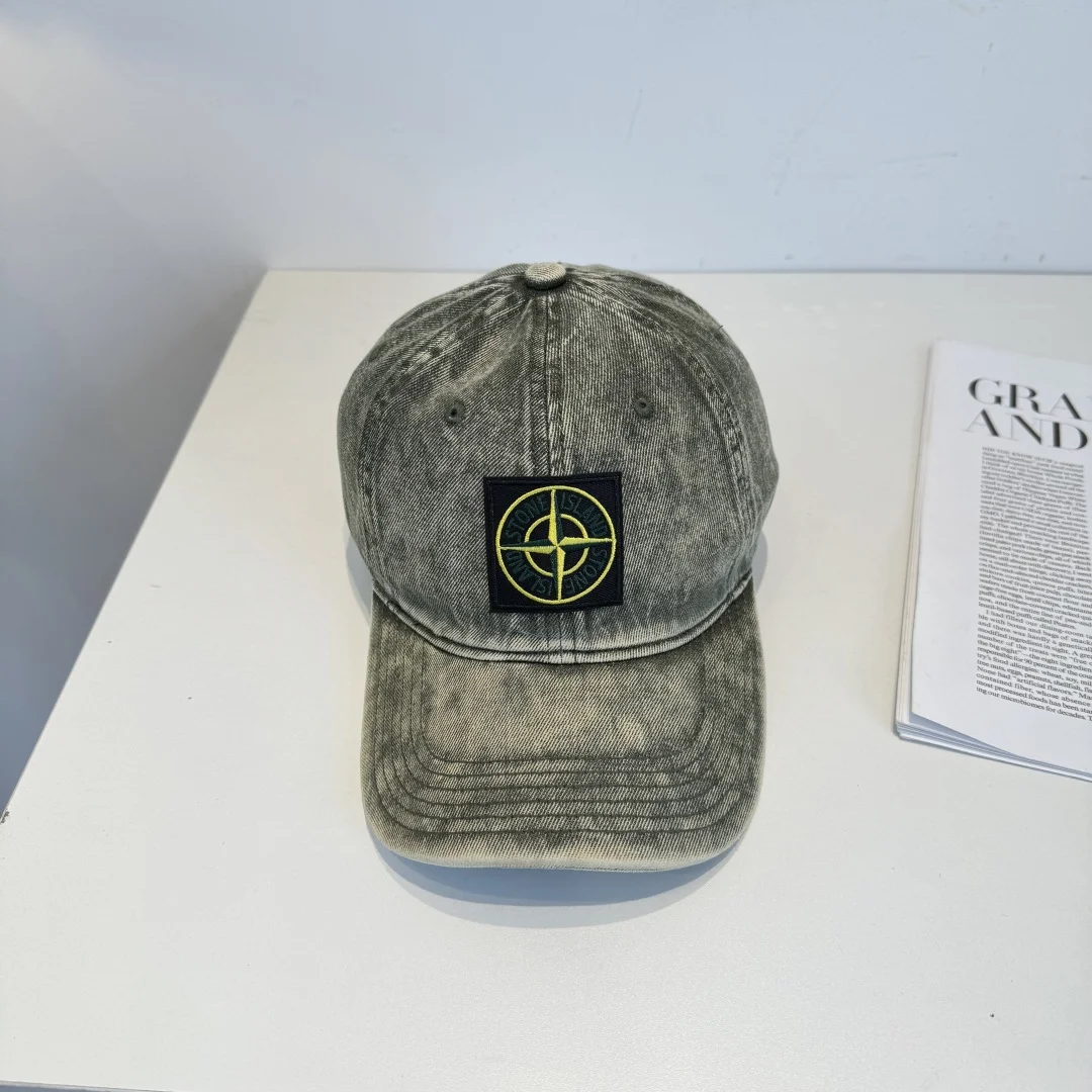 Кепка Stone Island серый - изображение 1