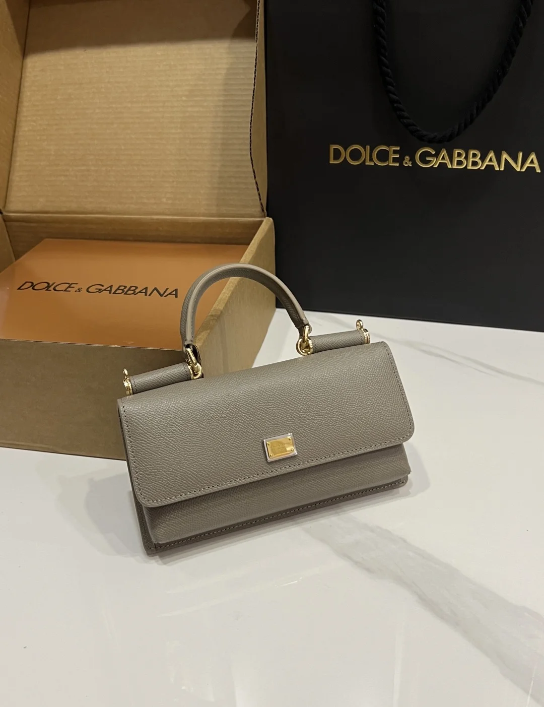 Сумка Dolce & Gabbana импортная кожа модель 611705 - изображение 1