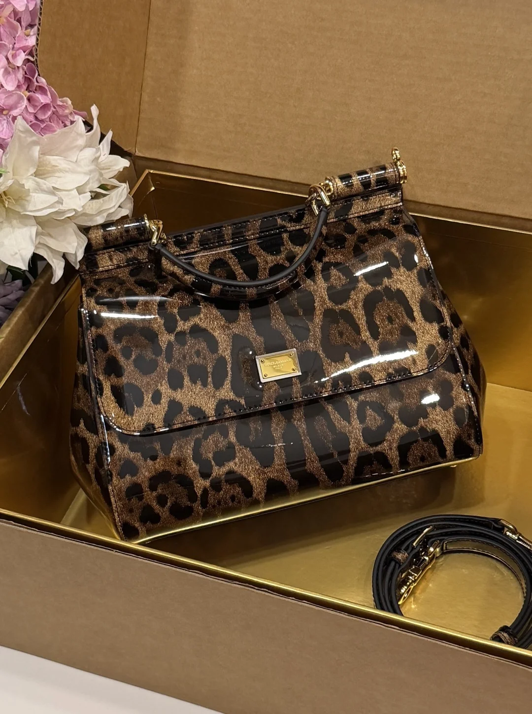 Сумка Dolce & Gabbana Sicily, размер 25x12x20 см - изображение 1
