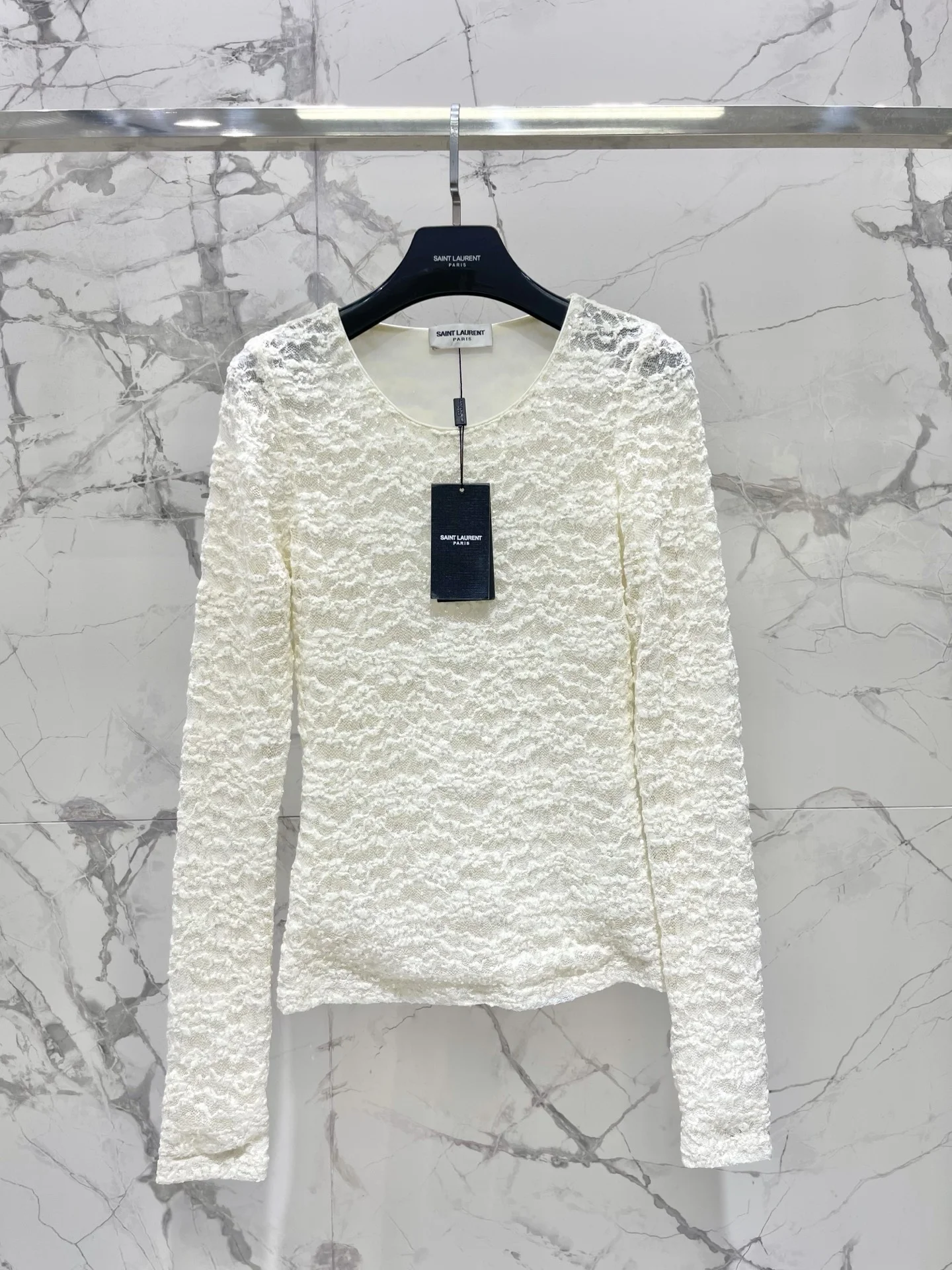 Блуза Saint Laurent из кружева женская - изображение 1