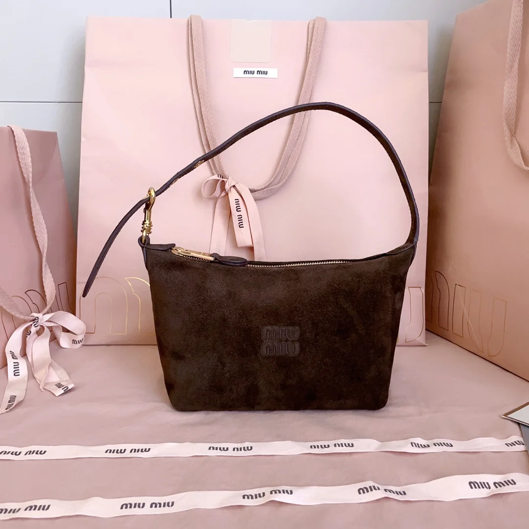 Miu Miu Мини-сумка из замши - изображение 1
