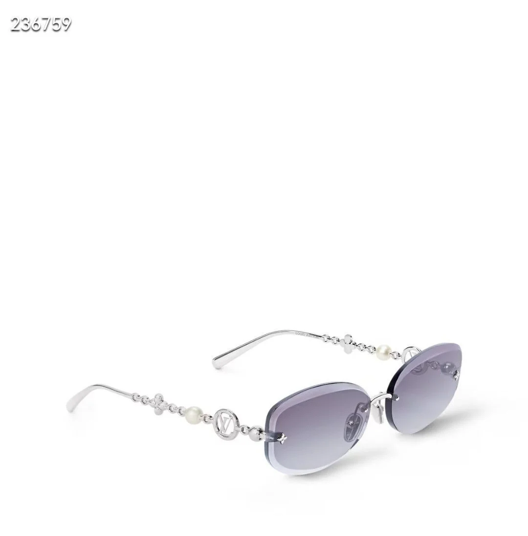 Солнцезащитные очки Louis Vuitton модель Z3166U с декоративным украшением