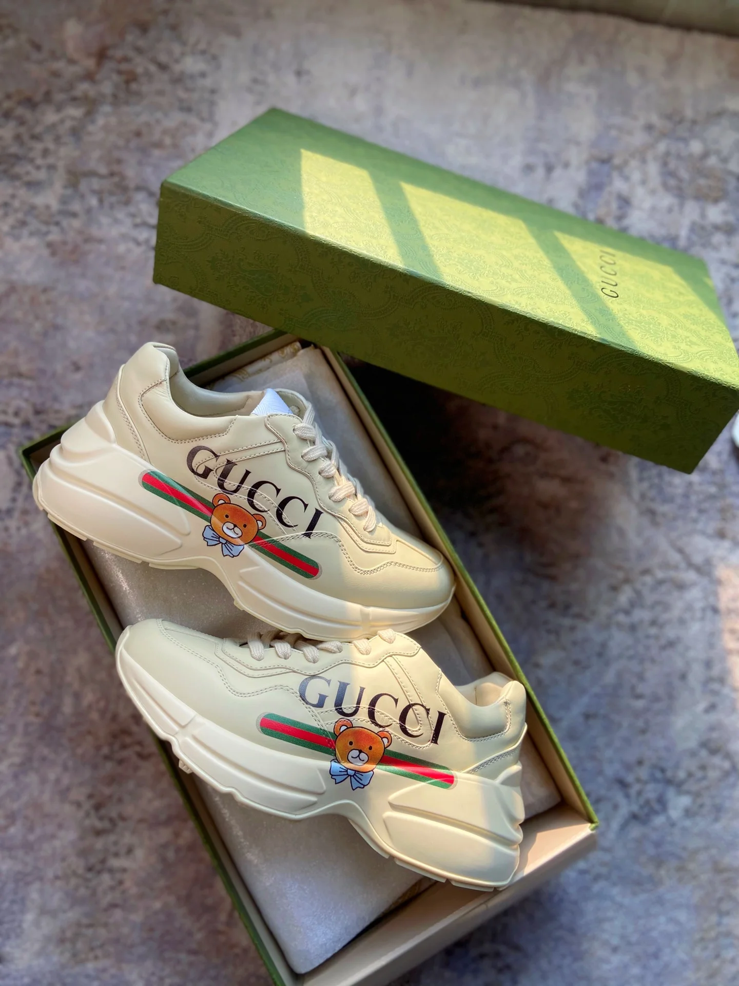 Кроссовки с принтом Gucci - изображение 1