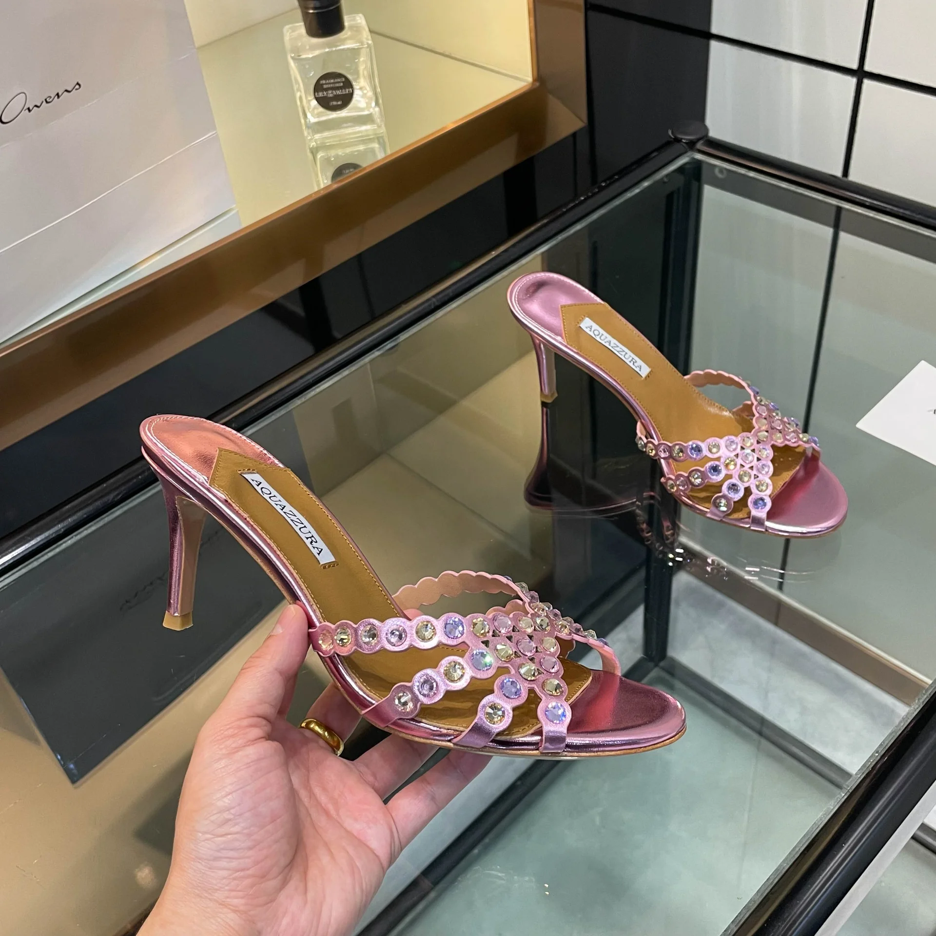 Босоножки Aquazzura женские на шпильке - изображение 1