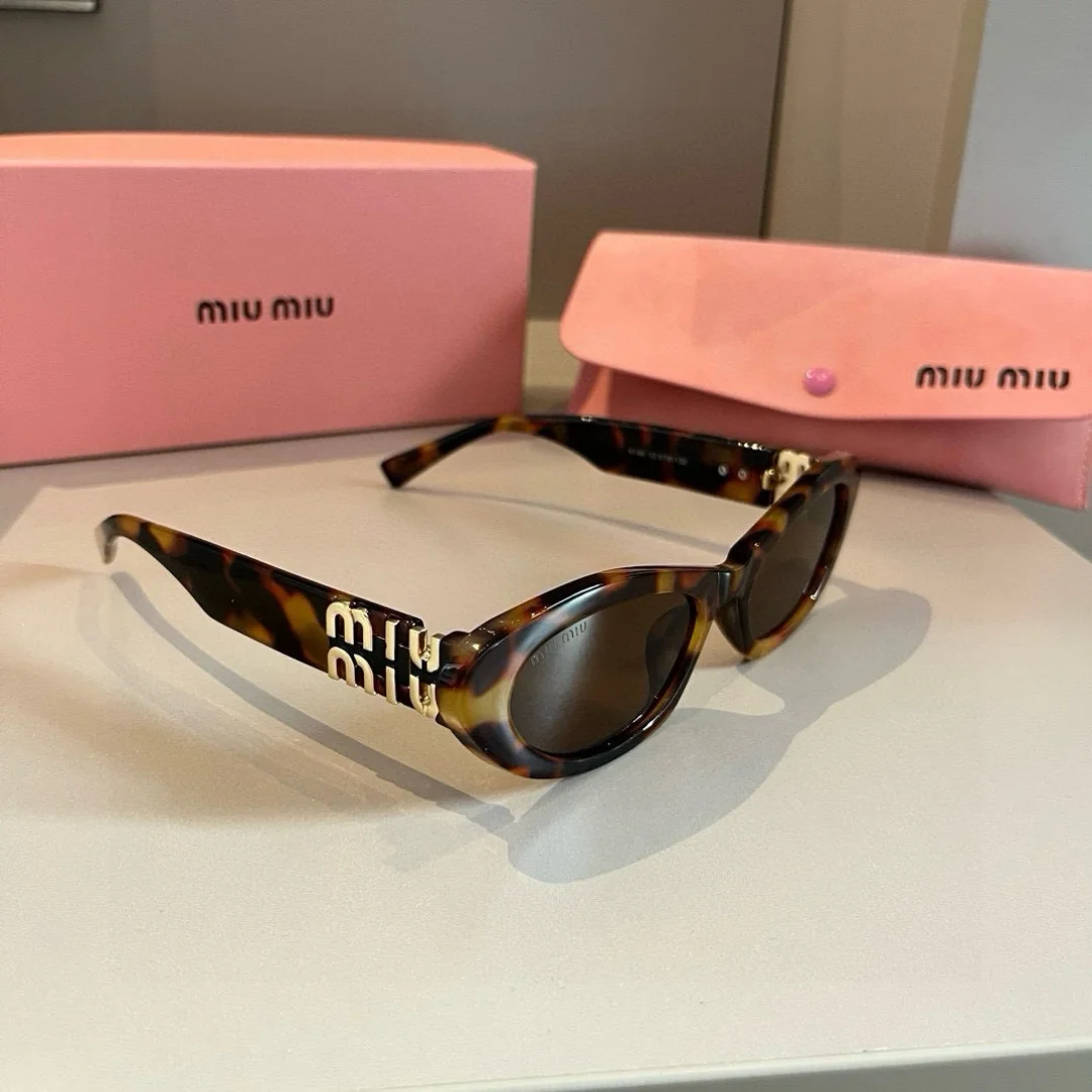 Солнцезащитные очки Miu Miu кошачий глаз - изображение 1