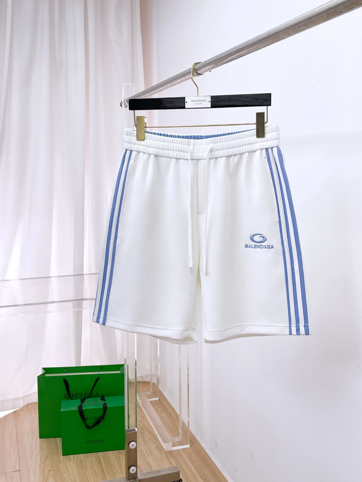 Мужские шорты Balenciaga P190, летние, спортивные