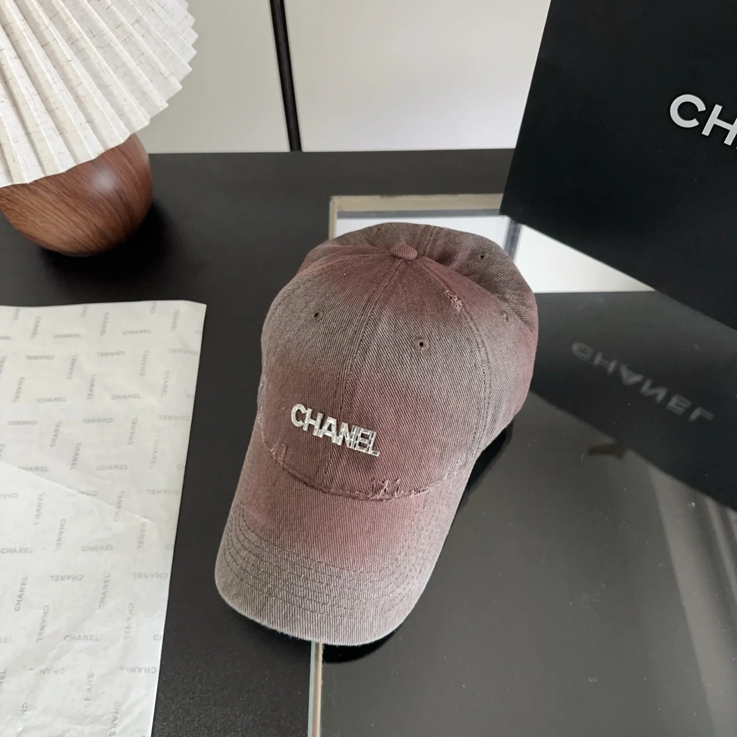 Кепка Chanel пудровая - изображение 1