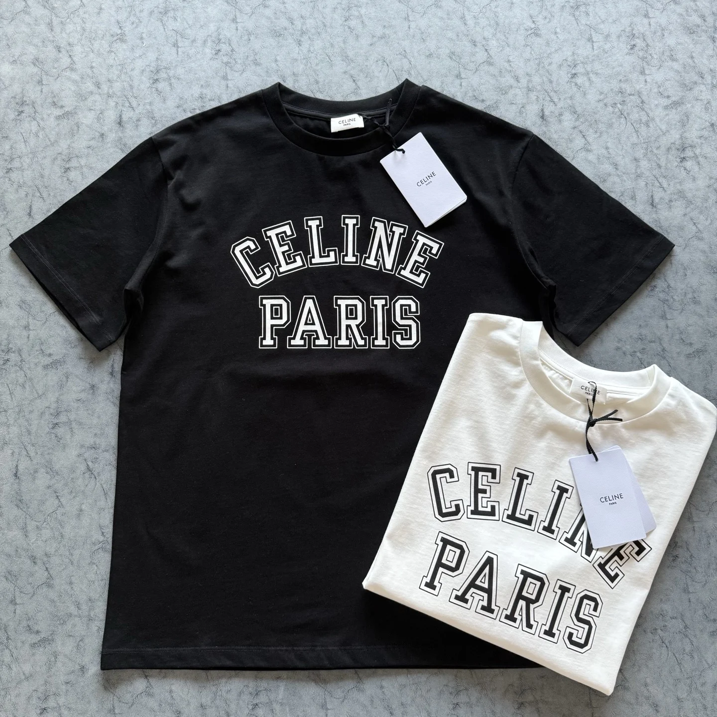 Футболка Celine с надписью PARIS - изображение 1