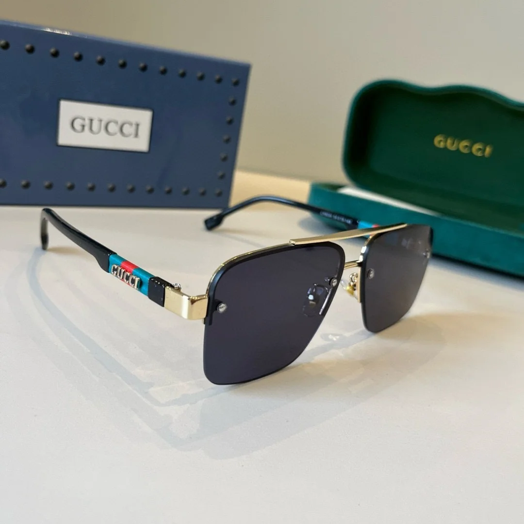 Солнечные очки Gucci классические унисекс - изображение 1