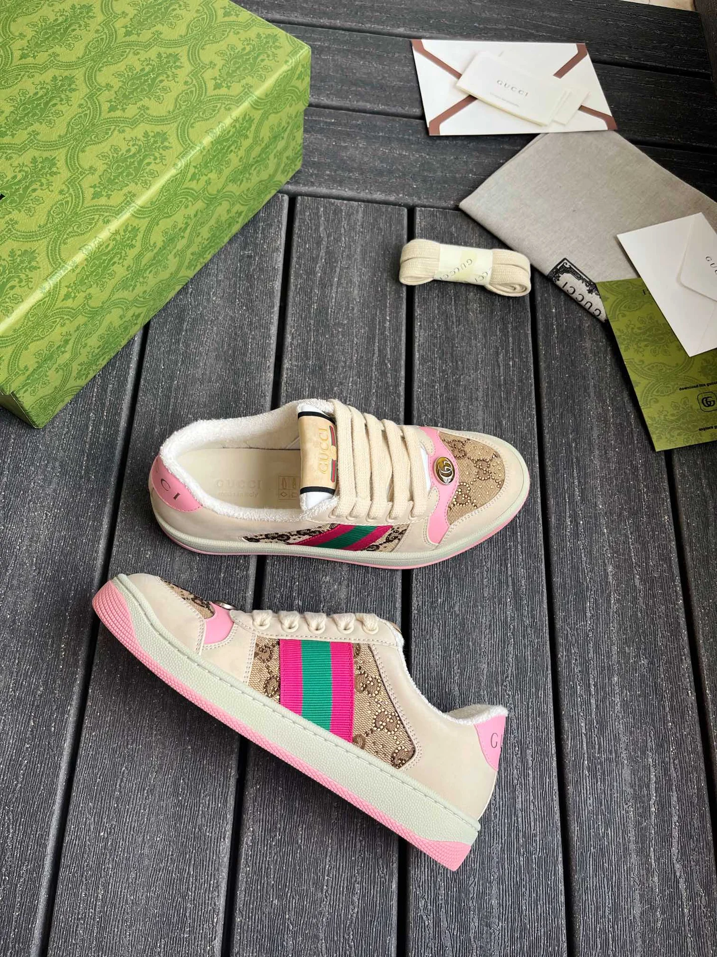 Женские кроссовки Gucci P400 - изображение 1
