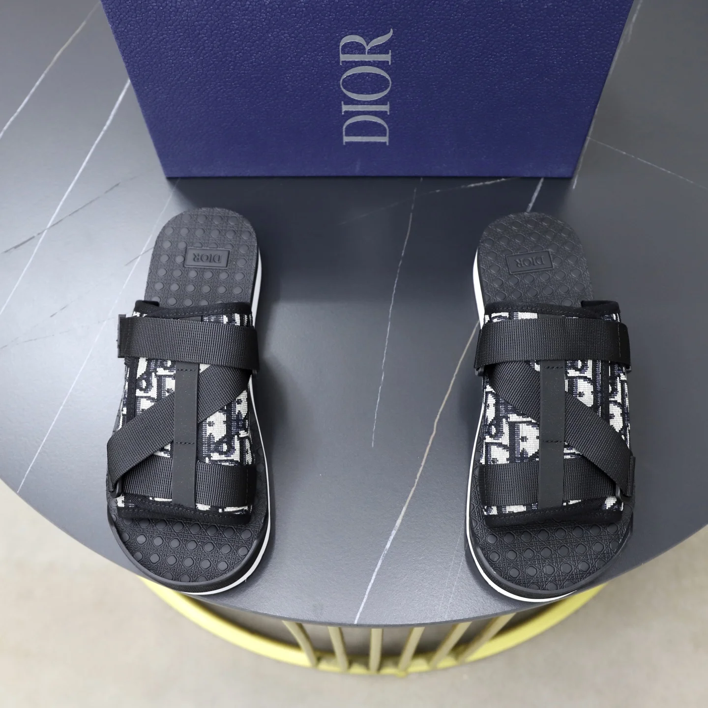 Сандалии Dior Aqua с принтом - изображение 1