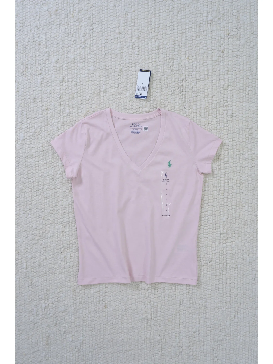 Футболка Polo Ralph Lauren женская с вышивкой - изображение 1
