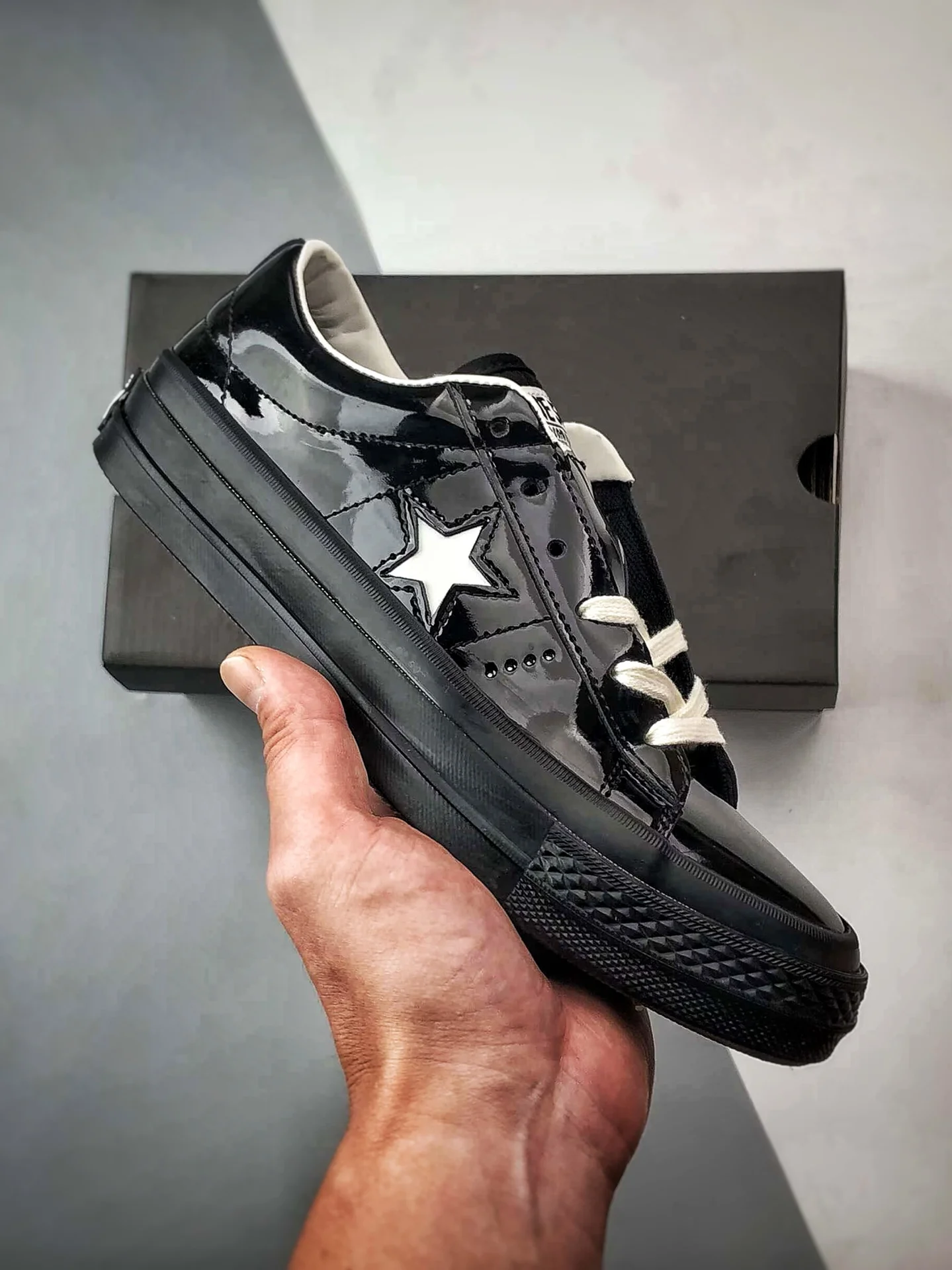 Кроссовки Converse One Star черные - изображение 1
