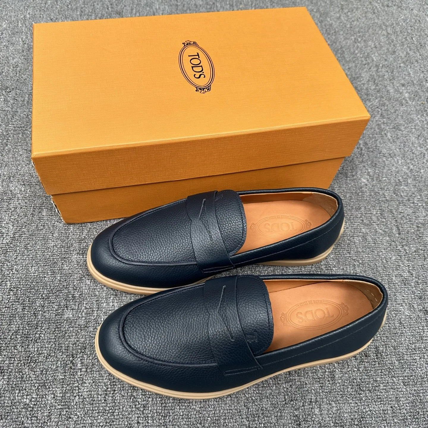 Мужские лоферы TODS из натуральной кожи - изображение 1