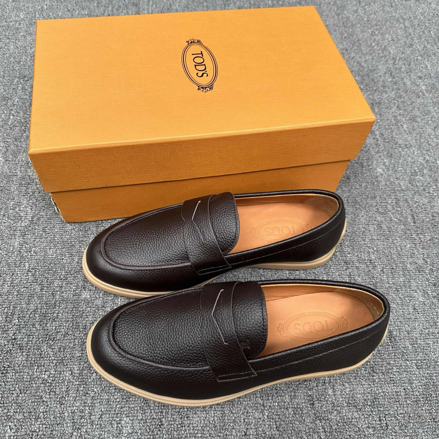 Мужские кожаные лоферы Tod's - изображение 1