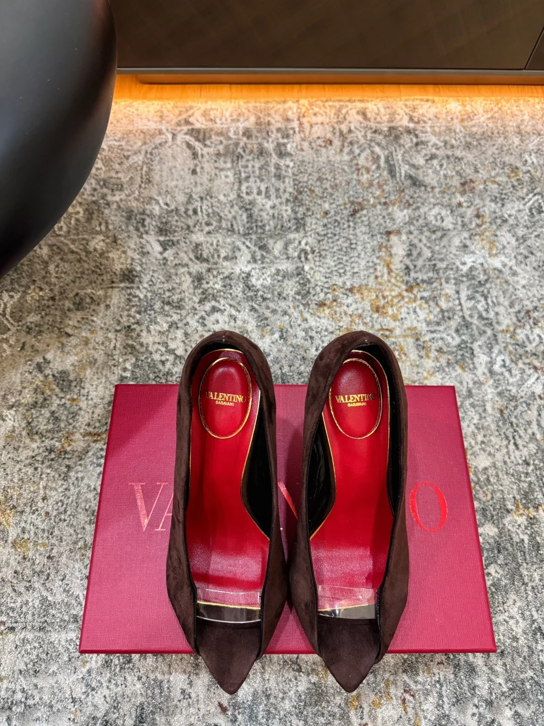 Туфли Valentino замшевые на каблуке - изображение 1