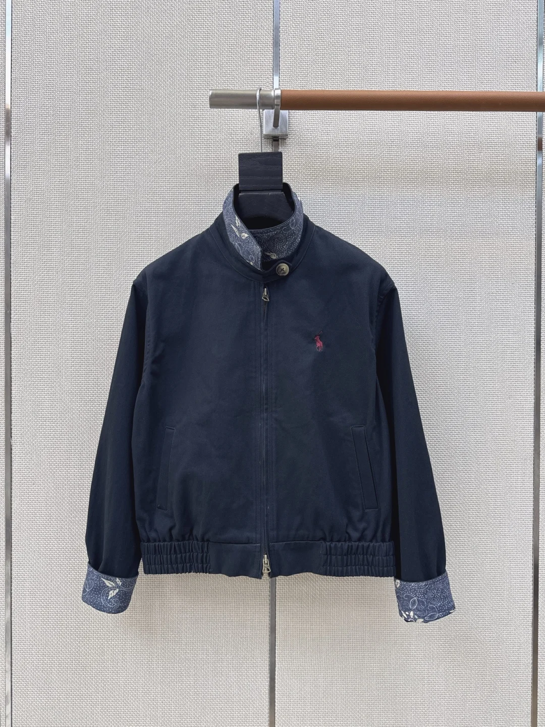 Джинсовая куртка Ralph Lauren темно-синяя - изображение 1