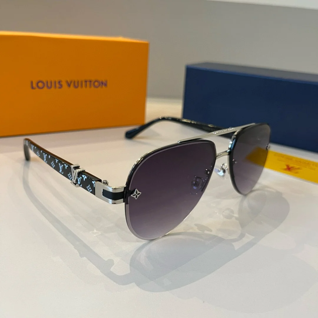 Солнечные очки Louis Vuitton классические мужские и женские - изображение 1