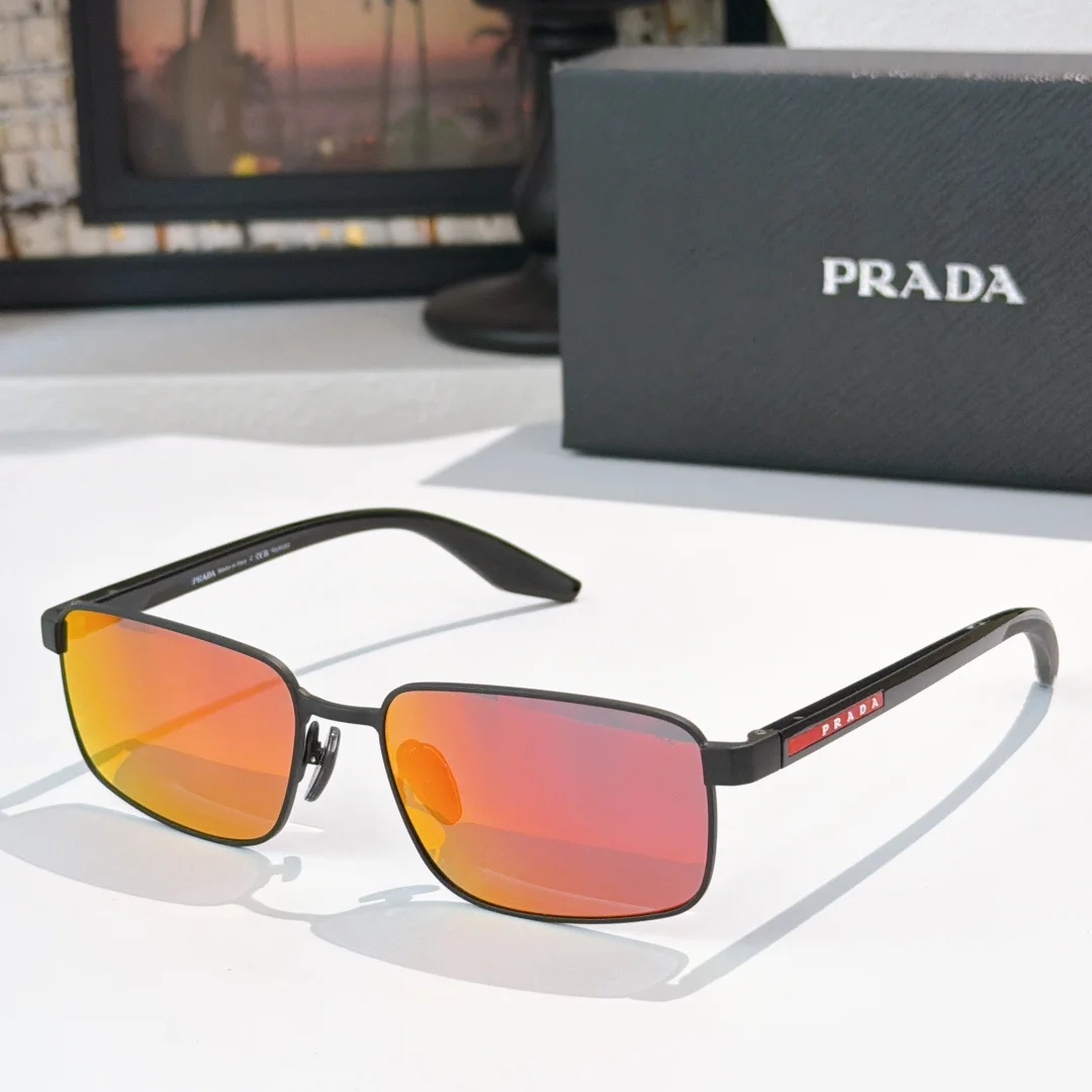 Солнцезащитные очки Prada прямоугольные - изображение 1