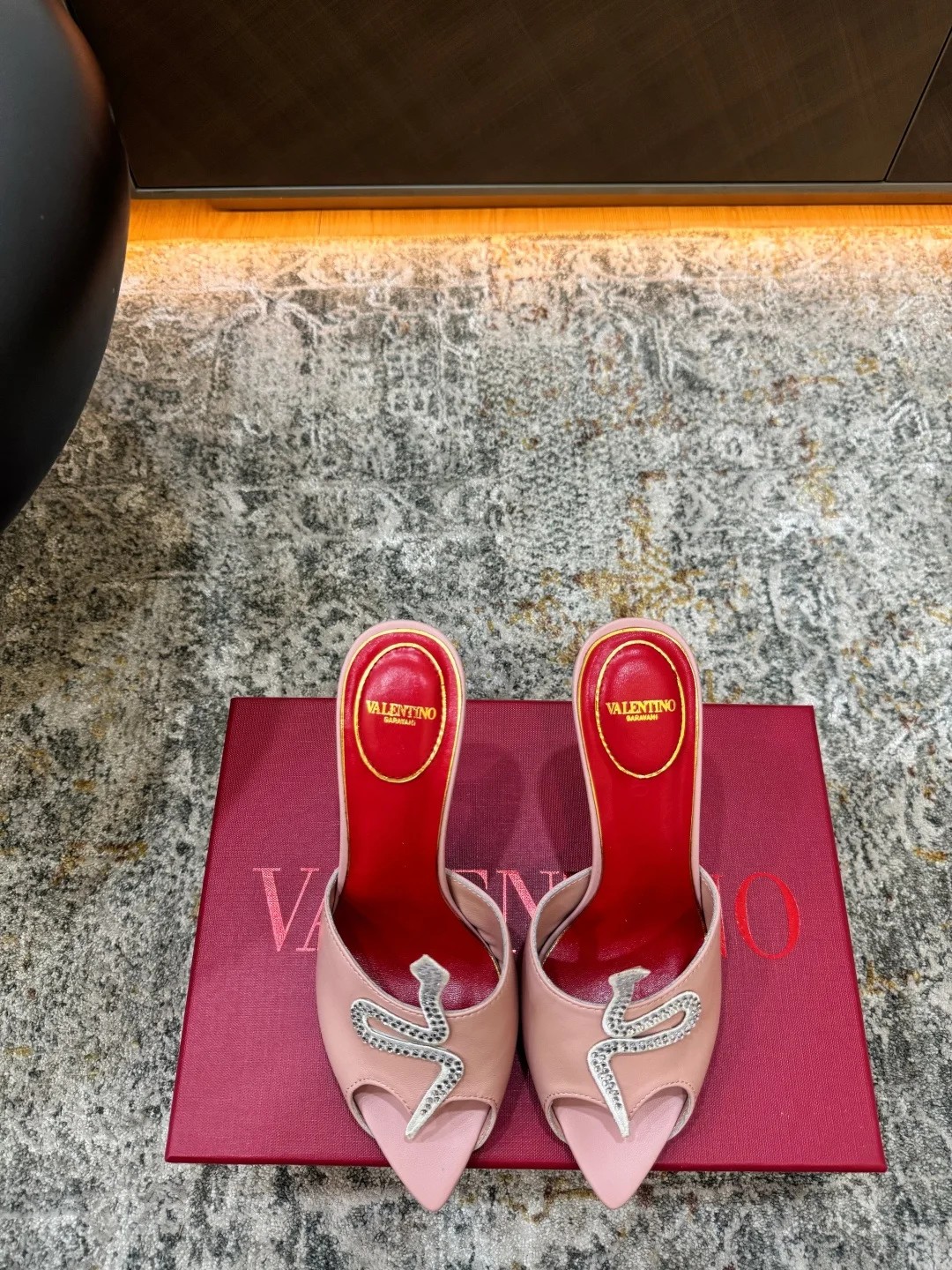 Мюли Valentino женские розовые - изображение 1