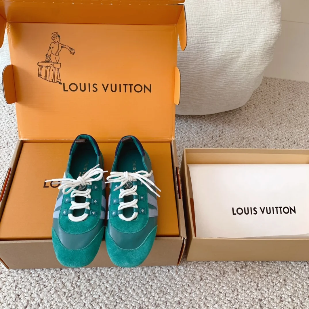 Кроссовки Louis Vuitton Sneakerina женские - изображение 1