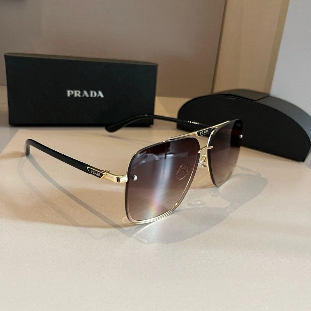 Солнцезащитные очки PRADA мужские поляризационные - изображение 1