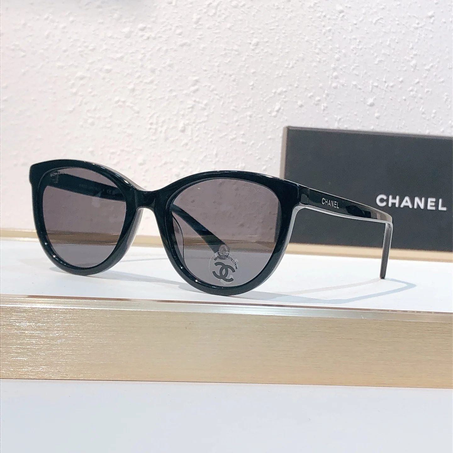 Очки Chanel CH5523U черные - изображение 1